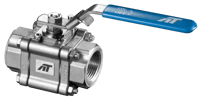 A-T Controls Ball Valve, 8R Series